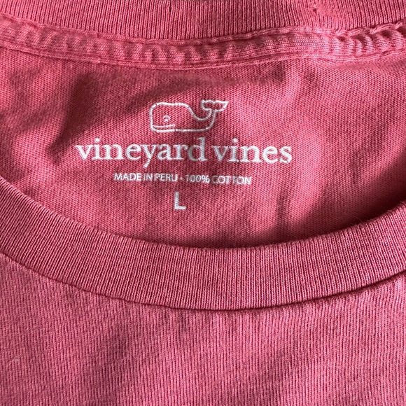 Vineyard Vines Coral Long Sleeve Tee - Picture 3 of 6
